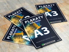Plakaty A3, Drukarnia MCKK LUBIN, druk express - 1