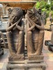 Ganesha H125cm rzeźba z kamienia lawy - Uosabia witalność i - 11