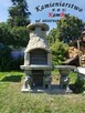 Kominek, grill na słoniach z kamienia (B4) - 3