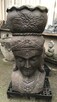 Ganesha H125cm rzeźba z kamienia lawy - Uosabia witalność i - 3