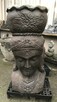 Ganesha H155cm rzeźba z kamienia lawy - Uosabia witalność i - 3