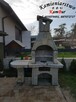 Kominek, Grill ogrodowy z kamienia piaskowego (E3) - 4