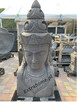 Ganesha H125cm rzeźba z kamienia lawy - Uosabia witalność i - 15