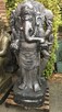 Ganesha H125cm rzeźba z kamienia lawy - Uosabia witalność i - 7