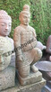 Ganesha H125cm rzeźba z kamienia lawy - Uosabia witalność i - 14