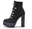 40 Truffle High heels 14cm czarny zamsz stopa 26cm - 5