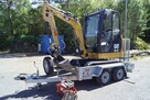 minikoparka z przyczepą - Caterpillar 301.7D