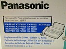 Oryginalna folia do faksów Panasonic KX-FA136A – 2 rolki - 3