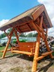 Huśtawka pod dachem trzcinowym (strzecha) - 5