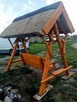 Huśtawka pod dachem trzcinowym (strzecha) - 3