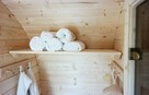 SAUNA beczka ogrodowa Z WEJŚCIEM BOCZNYM Ø2.2m x 6,0 m - 15