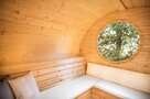 SAUNA FIŃSKA OGRODOWA BECZKA OWALNA LUKSUSOWA - 13