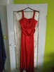 Czerwona sukienka ślubna cywilny z bolerkiem + buty - 2