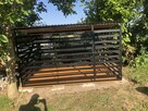 Kojec dla psa wiata na śmieci altana ogrodowa schowek - 7