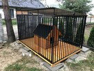 Kojec dla psa wiata na śmieci altana ogrodowa schowek - 5