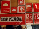 Piktogramy, znaki ewakuacyjne, tabliczki pożarowe, ppoż - 1