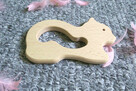 Drewniany gryzak dla niemowląt - rozne wzory zwierzęta - 6