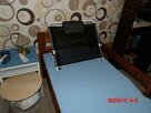Łóżko z drzewa wysokie 180x80x50 - 2
