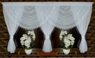Lambrekiny, szycie firan, lambrekin w kwiaty, firany wody - 8
