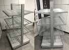Regał środkowy przyścienny siatkowy Storebest Tegometal - 3