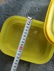 Tupperware żółty pojemnik z elastyczną pokrywką * 850 ml - 7