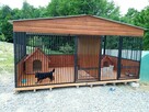 Garaże Imitacja drewna, Kojce dla psów - 6