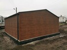 Garaż drewnopodobny, blaszany, akrylowy - PRODUKCJA - 6
