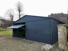 Garaż drewnopodobny, blaszany, akrylowy - PRODUKCJA - 3