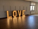 Napis Miłość Biały i drewniany oraz Love Biały i drewniany - 7