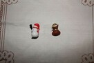 Figurki świąteczne - Bałwan i miś - 3
