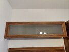 Szafka ścienna z szybą (151cm x 40 x 30) - stan BARDZO DOBRY - 1