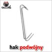 Haki Do Wędzenia RYB 18 cm Wędzarnicze INOX 5 sztuk - 2