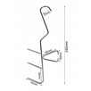 Hak Haki Do Wędzenia RYB 24 cm Regulowana Rozpórka - 3