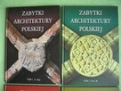 Zabytki architektury polskiej komplet 4 tomy - 2