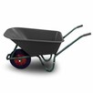 Taczka ogrodowa 100L 250kg misa PVC czarne koło PU - 2