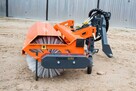 Zamiatarka mechaniczno-hydrauliczna WOM - ZW 150 cm - 2