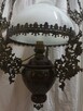 Żyrandol, lampa naftowa - 7