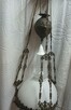 Żyrandol, lampa naftowa - 4