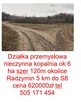 Działka 8300m wym 64x110m ze stawem Stary Kraszew koło Radzy - 5