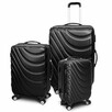 Zestaw walizek podróżnych ABS WAVE M L XL Czarny - 1