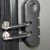 Zestaw walizek podróżnych ABS WAVE M L XL Czarny - 3