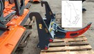 Zrywak do korzeni DWUZĘBOWY do ładowarki JCB - Q-FIT - 5