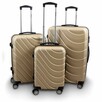Zestaw walizek podróżnych Berwin bagaż M L XL champagne - 1