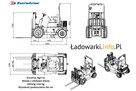 Wózek widłowy, terenowy - Eurotrac Agri-10 - 6