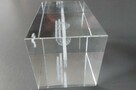 EXPO2000 HANNOVER Kostka szklana w etui Kryształ EXPO 2000 - 8