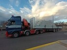 Ciągnik siodłowy z mocnym HDS żuraw dźwig + skrzynia - 1