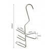 Hak Haki Do Wędzenia DUŻYCH RYB Duża Rozpórka INOX 3 sztuki - 3