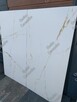 Płytki łazienkowe matowe 120x60 Klaro white marmur ze złotem - 6