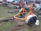 Przyczepa do transportu kabli kablówka kablowa niemiecka - 3