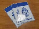 KOGUT taxi szpakówka gapa na magnesie biały i żółty LED Krak - 10